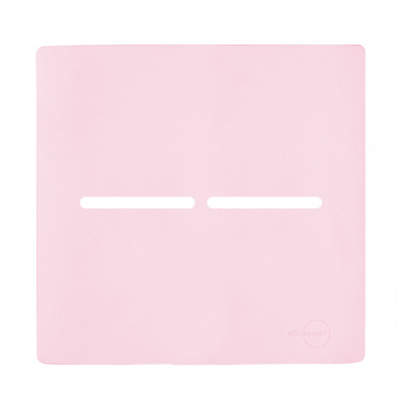 Placa P/ 2 Teclas + Suporte 4x4 - Novara Pétala